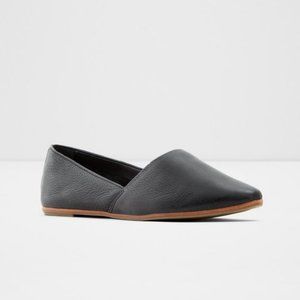 Aldo Blanchette Ballet Flat Black